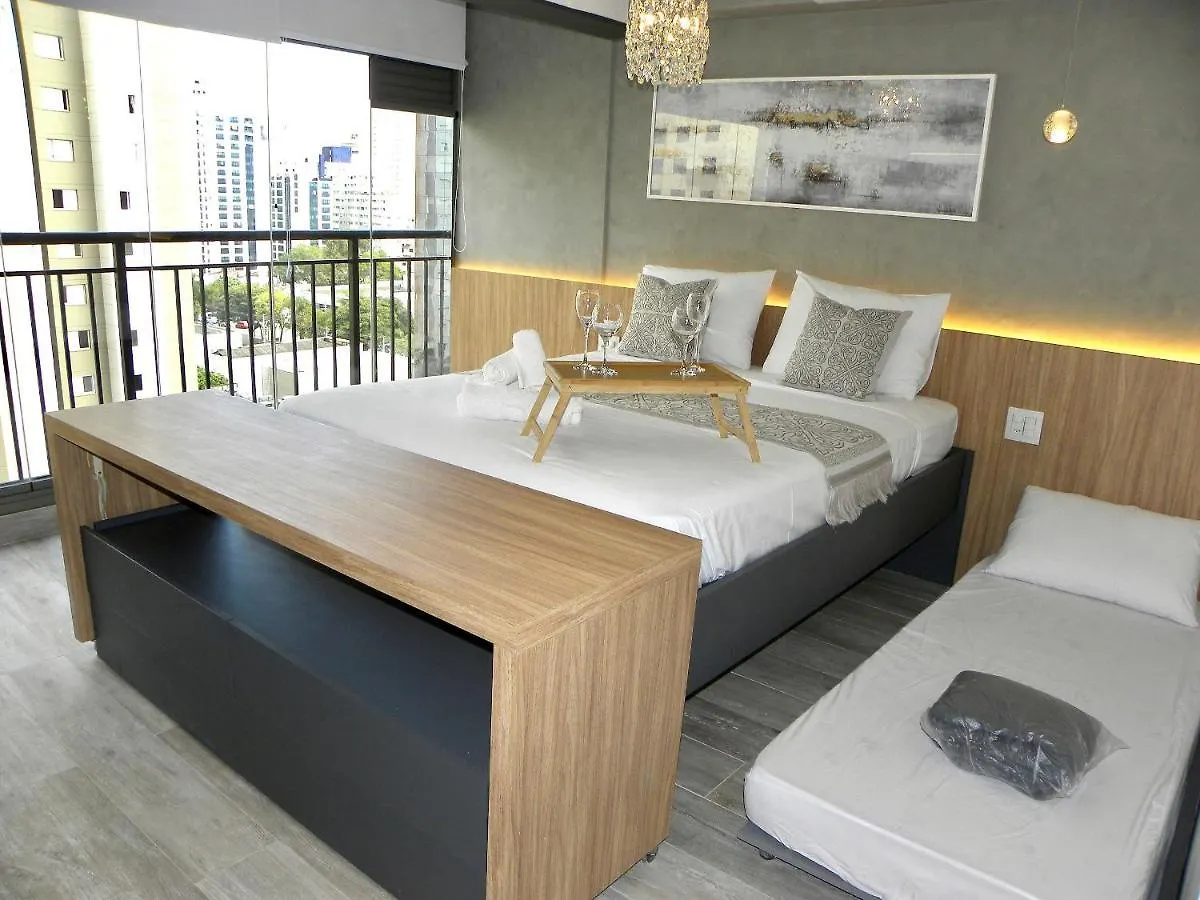 Haus Stay . Luxo . Vitralli Moema Sao Paulo Apartment