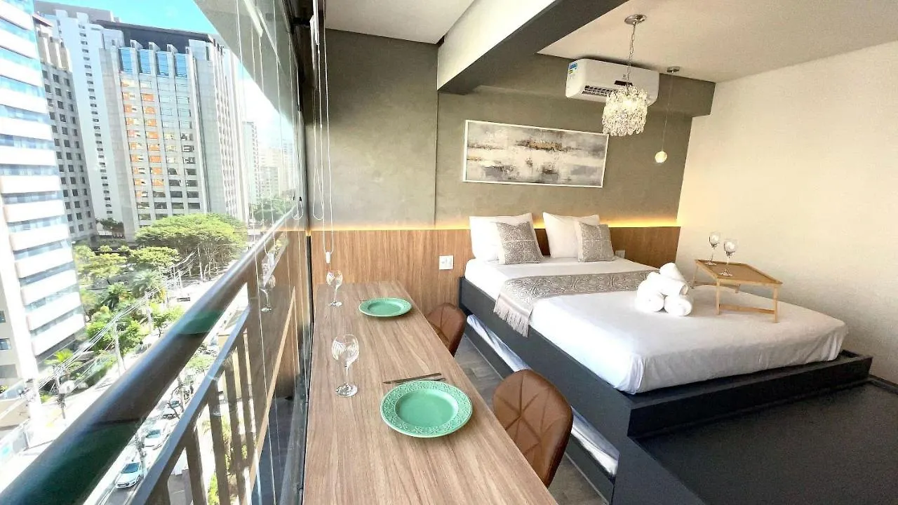 Haus Stay . Luxo . Vitralli Moema Sao Paulo Apartment