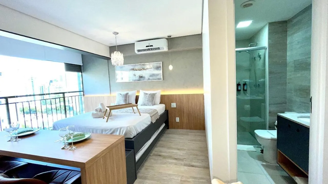 Apartmán Haus Stay . Luxo . Vitralli Moema São Paulo Brazílie